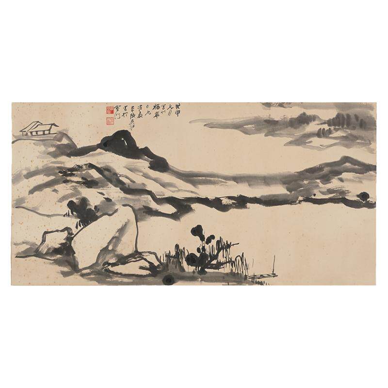 高清艺术喷绘画芯临摹学习卷轴画