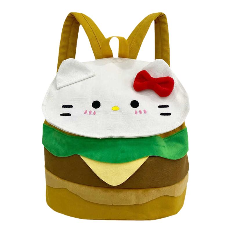 HelloKitty汉堡双肩书双肩背包