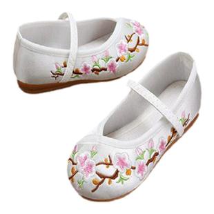 儿童绣花鞋古装女童鞋男生布鞋复古中国风鞋超仙儿汉服儿童演出鞋