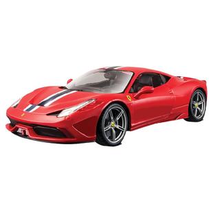 比美高1:18法拉利模型488GTB 458模型跑车汽车模型合金仿真收藏