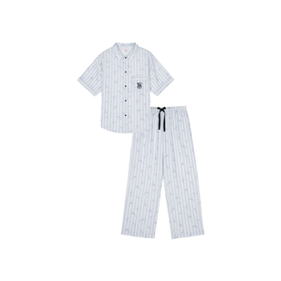 维密 单依纯同款宅度假天丝云柔动物印花廓形短袖睡衣家居服女26