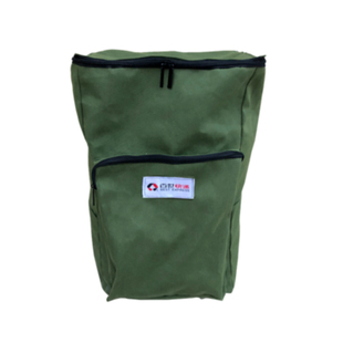 快递员背包中通韵达申通圆通双肩包大号文件帆布袋中转袋大布袋子