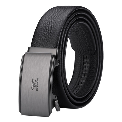 【加长款】七匹狼男士皮带真皮