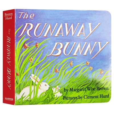 正版 逃家小兔 精装 英文原版绘本 The Runaway Bunny 美国进口 儿童启蒙图画纸板书 吴敏兰廖彩杏书单 百本好书推荐