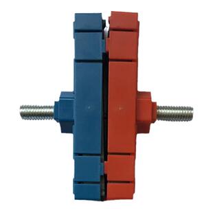 百胜平移门限位器推拉门磁铁庭院别墅大铁站限位红蓝磁铁开关支架