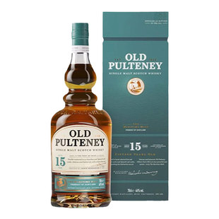 OLD PULTENEY富特尼15年单一麦芽苏格兰威士忌洋酒700ml单支
