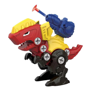 新款DIY拆装拼装恐龙玩具儿童霸王龙拧螺丝男孩智力开发组装益智