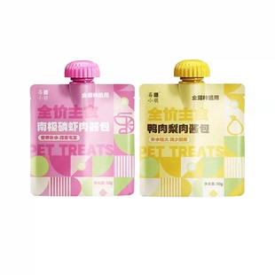 莓小萌全价主食肉酱包猫咪湿粮成幼猫通用主食餐包营养鸭肉梨
