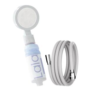lalapercare花洒滤芯增压淋浴喷头大水量除氯浴室4分硅胶软管加粗