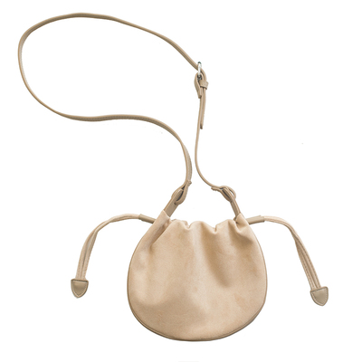 氧气种子ins撞色斜挎半圆女包