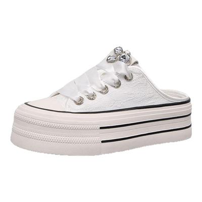 星期六系带松糕底休闲拖鞋女