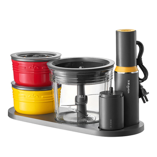 东菱保鲜佐料机抽真空机家用多功能家用小型备餐辅食绞肉机料理机