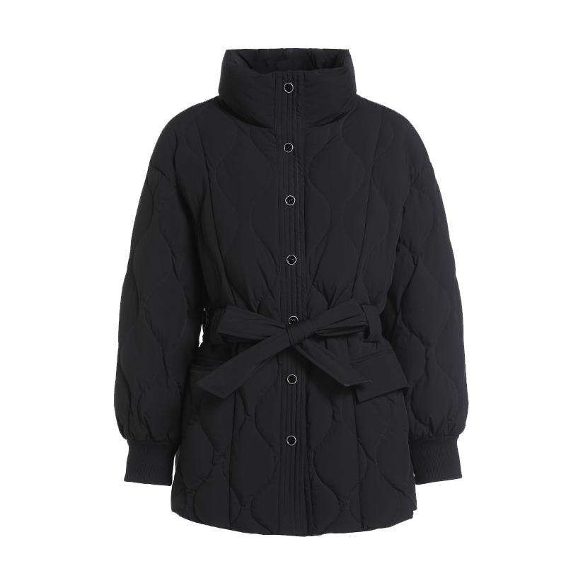 乔万尼新品羽绒服收腰显瘦短款90白鸭绒减龄年轻款EI4T678