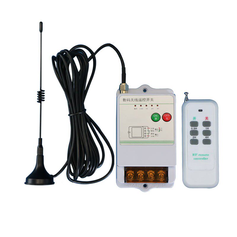 水泵遥控开关220V380V大功率远距离无线智能定时自动关电源控制器