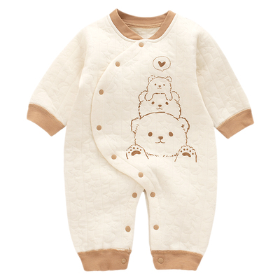 保暖空气棉秋冬季连体衣