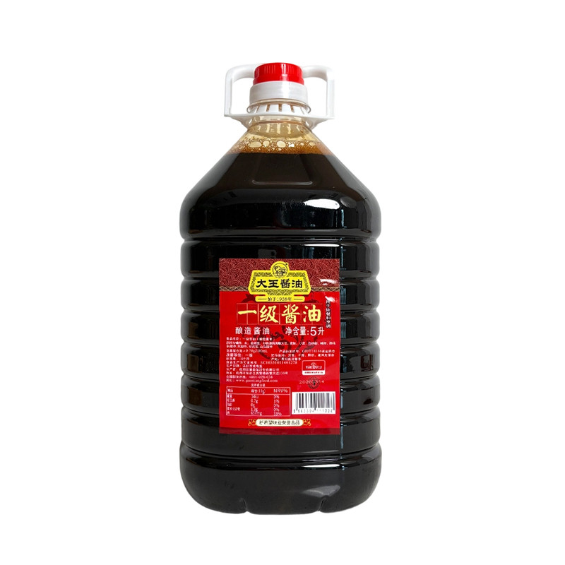 大王一级酱油5L四川特产古法酿造