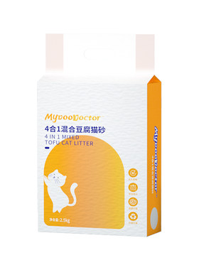 麦都除臭低尘混合豆腐猫砂2.5kg