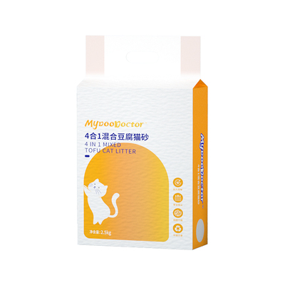 麦都除臭低尘混合豆腐猫砂2.5kg