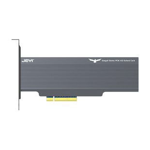 JEYI佳翼海鸥 m2固态硬盘阵列卡PCIE4.0转M.2拆分NVME转接卡双盘
