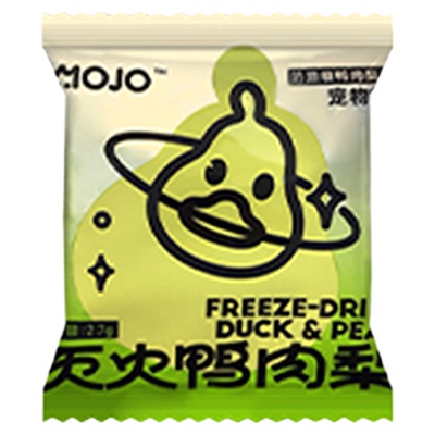 MOJO魔球猫狗通用零食鸭肉梨冻干