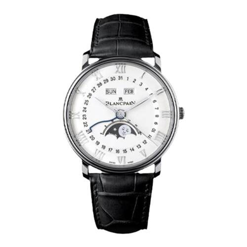 全新Blancpain宝珀经典系列手表瑞士机械男表40mm 6654-1127-55B