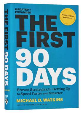 成败90天 英文原版 The First 90 Days Updated and Expanded 新管理者如何度过第1个90天 英文版 精装 进口原版英语书籍
