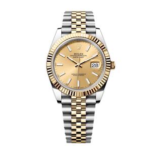 【自营】中古99新Rolex劳力士日志型间金自动机械瑞士手表男全套