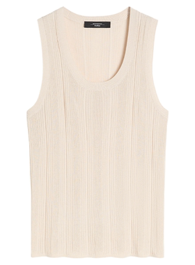 【春夏新降】Weekend MaxMara 26女装无袖针织背心5361016206