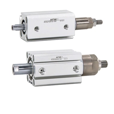 亚德客可调节行程薄型气缸带磁-S