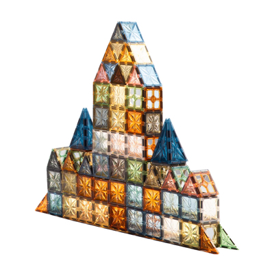 曼龙磁力片彩窗儿童积木