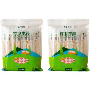 双枪批发一次性筷子外卖专用家用商用便宜免洗独立包装餐具