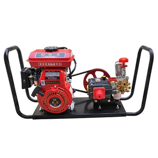重庆联龙152悍联154汽油机21型柱塞泵担架园林农用高压打药喷雾器