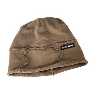 TUshu/废土风不想理人～大版水洗复古包头帽子男女情侣堆堆帽冷帽