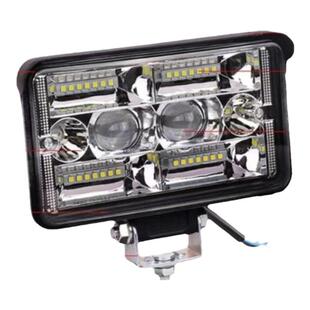 货车汽车led射灯大视野远近光倒车灯摩托收割机12v24v48v60v通用