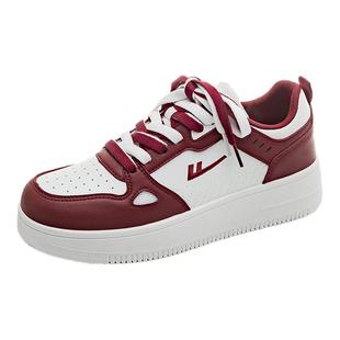 回力女鞋小白鞋女2025新款秋季厚底百搭情侣鞋子休闲运动板鞋女款