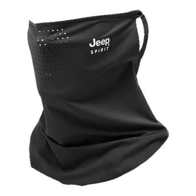 JEEP夏季大码骑行护颈防晒面罩男