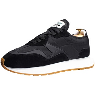 欧洲站男鞋2026新款春夏季布面运动休闲鞋子男士老爹鞋黑色运动鞋