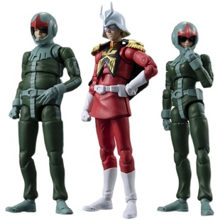 MegaHouse MH GMG机动战士高达 吉翁公国军男女 夏亚可动手办现货