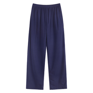 德绒男士睡裤男2025新款秋冬季长裤高级感家居裤加厚加绒保暖薄绒