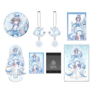 【现货】Vsinger 洛天依 雪天使 衍生品周边 色纸立牌马口铁徽章