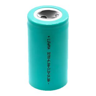 32700圆柱磷酸铁锂电池3.2V/6000mAh大容量A品圆柱动力3C电池
