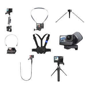 泰迅适配影石Insta360 Ace配件Ace Pro支架自拍杆挂脖支架骑行车管夹胸带背包夹Insta360 Ace配件Insta360 x3