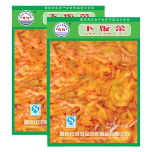 涪陵特产奇均下饭菜2斤1包装咸菜鲜脆一整箱整箱菜陪陵培林榨菜