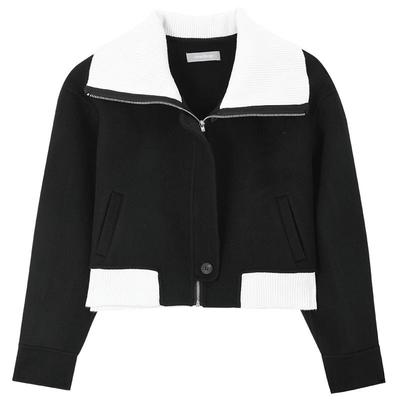 MindBridge短款羊毛大衣