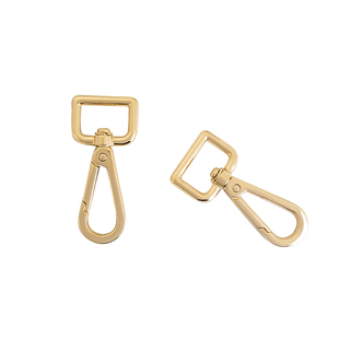 帆布肩带扣子皮包带扣替换扣环配件高档金属锁扣钩扣旋转扣方扣