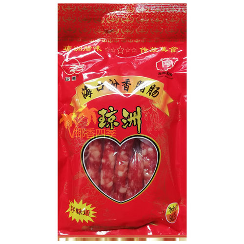 海南海香源食品琼州腊味 汾香腊肠500克&特汾农家黑猪肉500克任选