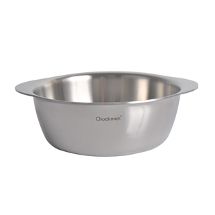 18/10不锈钢加厚双耳盆汤盆可电磁炉煤气加热火锅盆酸菜鱼盆包邮