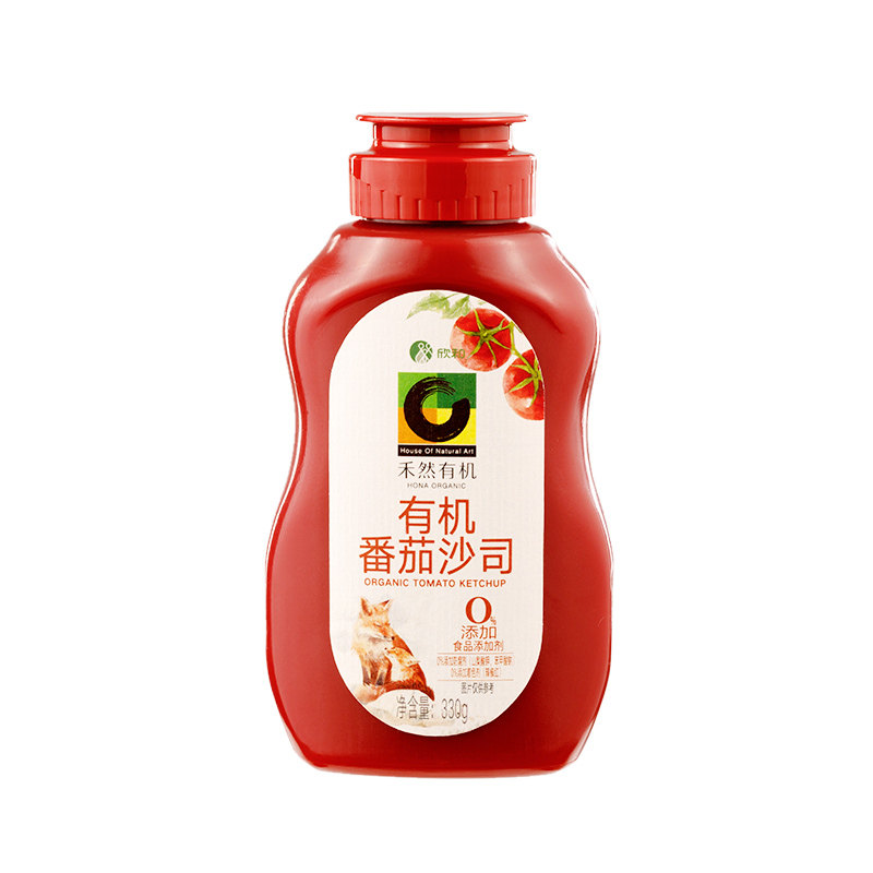 禾然有机番茄沙司330g*2欣和