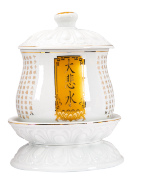 加大号陶瓷佛堂供佛净水杯