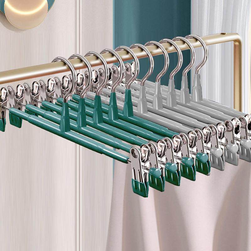 挂裙子专用衣架无痕裙夹衣柜内置收纳裙子马面裙新中式带夹子裙架